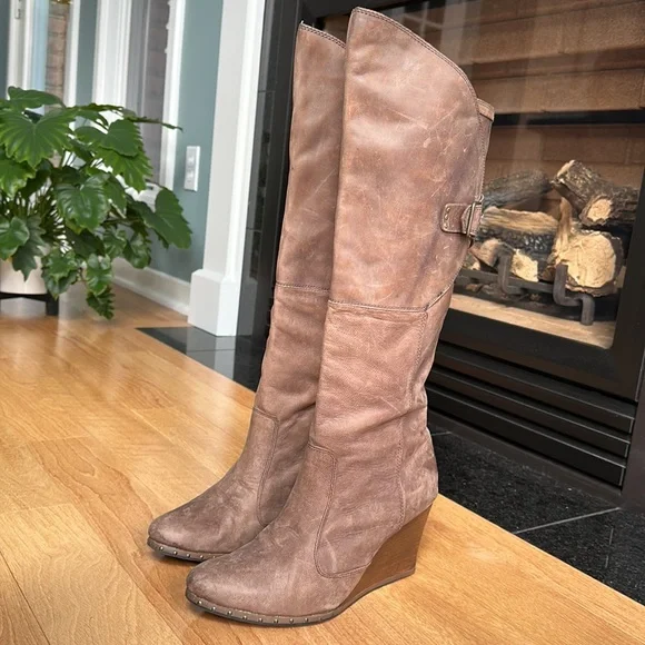 Diesel | Shoes | Vintage Early 200s Diesel Studded Brown Leather